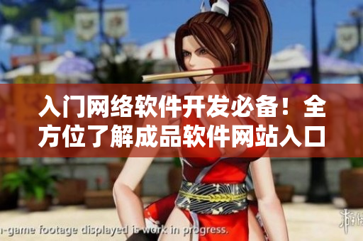 入门网络软件开发必备！全方位了解成品软件网站入口