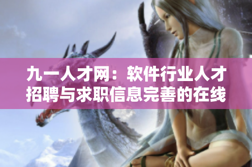九一人才网：软件行业人才招聘与求职信息完善的在线平台