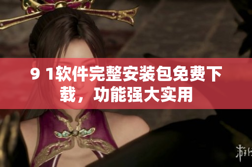 9 1软件完整安装包免费下载，功能强大实用