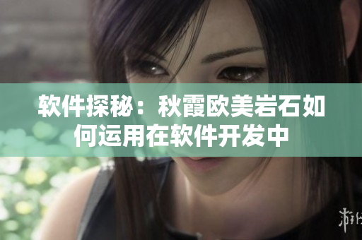 软件探秘：秋霞欧美岩石如何运用在软件开发中