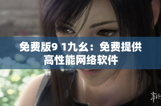 免费版9 1九幺：免费提供高性能网络软件