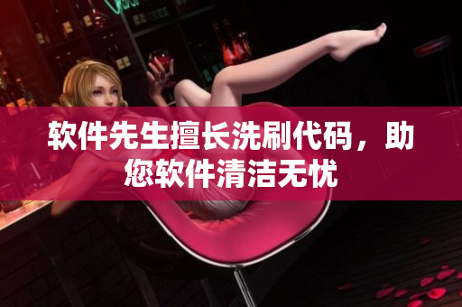 软件先生擅长洗刷代码，助您软件清洁无忧