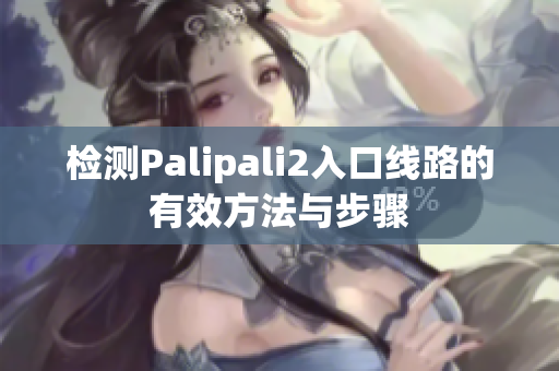 检测Palipali2入口线路的有效方法与步骤