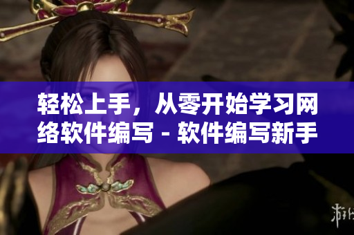 轻松上手，从零开始学习网络软件编写 - 软件编写新手必备视频教程及素材