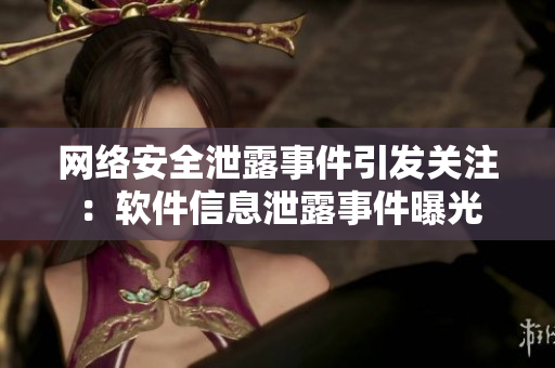 网络安全泄露事件引发关注：软件信息泄露事件曝光
