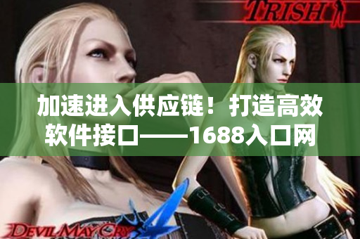 加速进入供应链！打造高效软件接口——1688入口网页版优化攻略