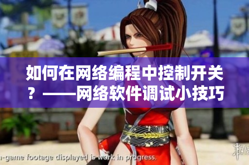 如何在网络编程中控制开关？——网络软件调试小技巧