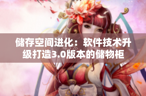 储存空间进化：软件技术升级打造3.0版本的储物柜