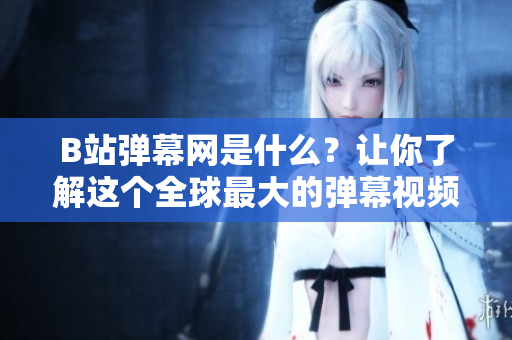 B站弹幕网是什么？让你了解这个全球最大的弹幕视频网站