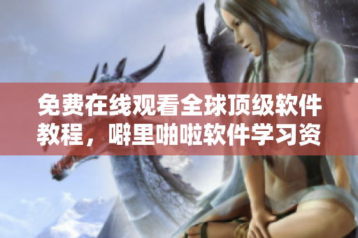 免费在线观看全球顶级软件教程，噼里啪啦软件学习资源大放送！