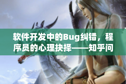 软件开发中的Bug纠错，程序员的心理抉择——知乎问答