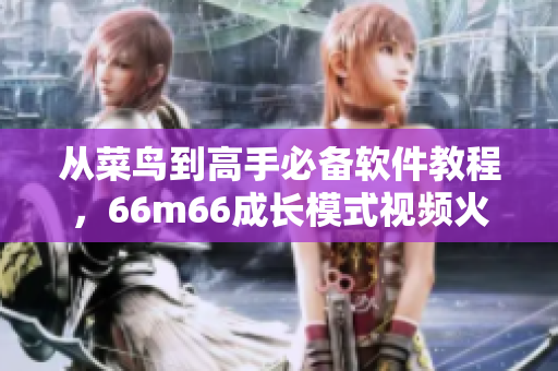从菜鸟到高手必备软件教程，66m66成长模式视频火热上线！