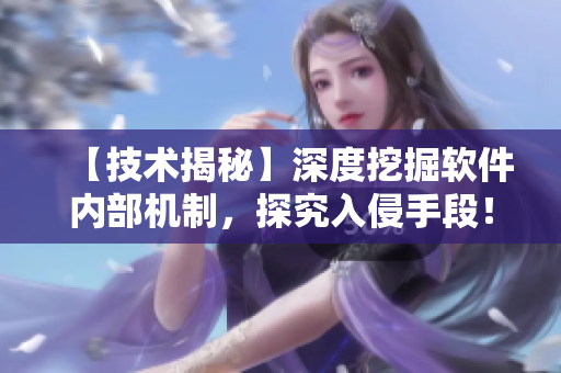 【技术揭秘】深度挖掘软件内部机制，探究入侵手段！