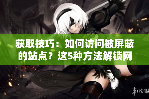 获取技巧：如何访问被屏蔽的站点？这5种方法解锁网站