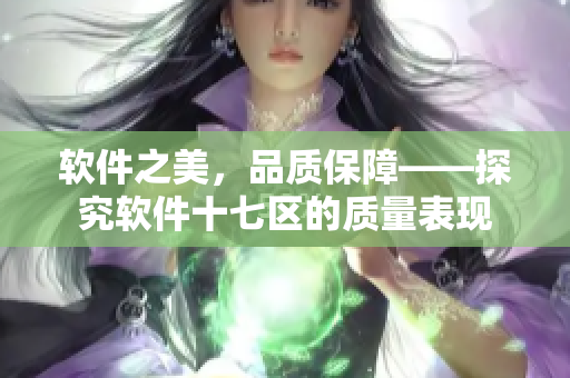 软件之美，品质保障——探究软件十七区的质量表现