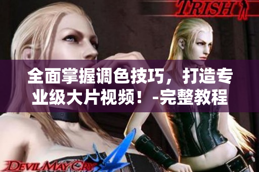 全面掌握调色技巧，打造专业级大片视频！-完整教程