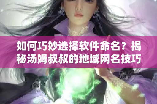 如何巧妙选择软件命名？揭秘汤姆叔叔的地域网名技巧!