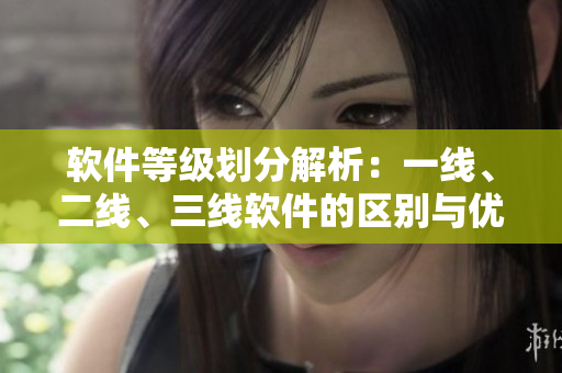 软件等级划分解析：一线、二线、三线软件的区别与优劣分析
