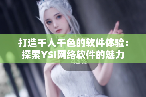 打造千人千色的软件体验：探索YSI网络软件的魅力