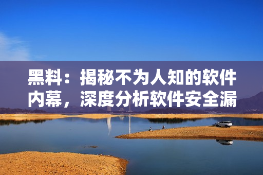 黑料：揭秘不为人知的软件内幕，深度分析软件安全漏洞！