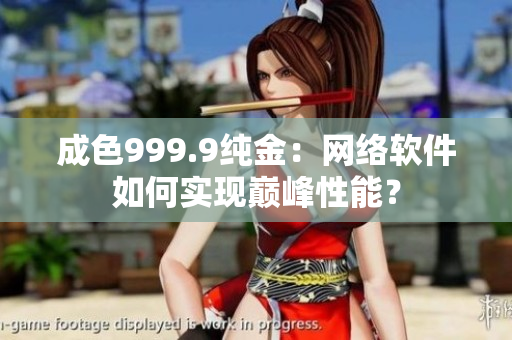 成色999.9纯金：网络软件如何实现巅峰性能？