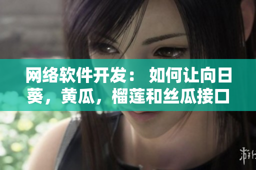 网络软件开发： 如何让向日葵，黄瓜，榴莲和丝瓜接口顺畅运作？