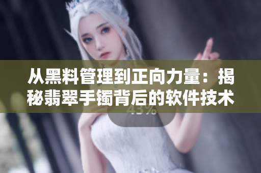 从黑料管理到正向力量：揭秘翡翠手镯背后的软件技术