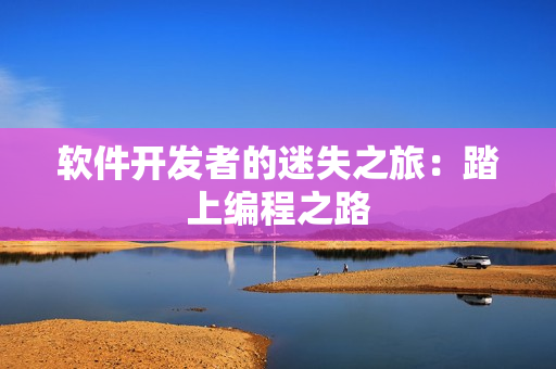 软件开发者的迷失之旅：踏上编程之路