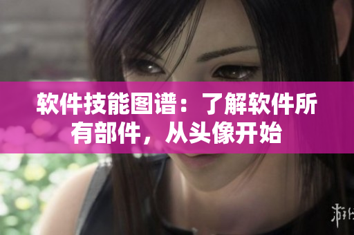 软件技能图谱：了解软件所有部件，从头像开始