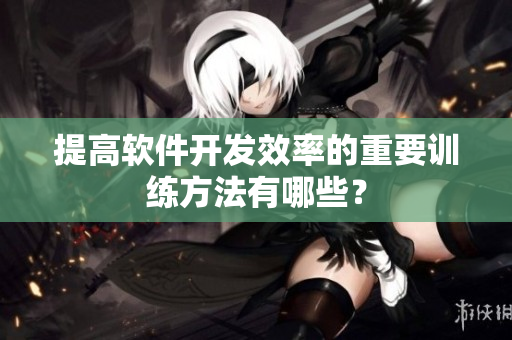 提高软件开发效率的重要训练方法有哪些？