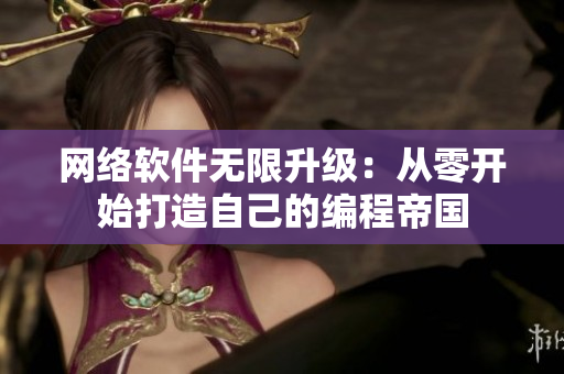 网络软件无限升级：从零开始打造自己的编程帝国