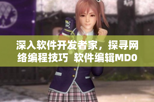 深入软件开发者家，探寻网络编程技巧  软件编辑MD0076的精彩家访