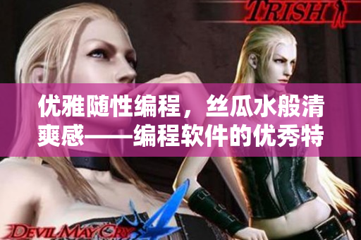 优雅随性编程，丝瓜水般清爽感——编程软件的优秀特性及作用