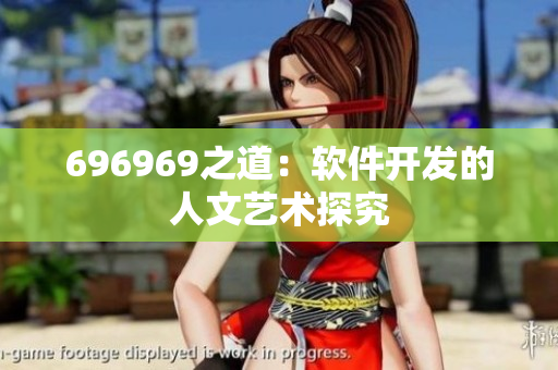 696969之道：软件开发的人文艺术探究
