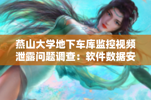 燕山大学地下车库监控视频泄露问题调查：软件数据安全问题揭示