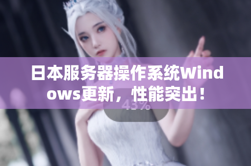 日本服务器操作系统Windows更新，性能突出！