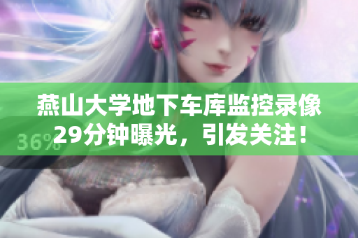 燕山大学地下车库监控录像29分钟曝光，引发关注！