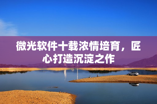 微光软件十载浓情培育，匠心打造沉淀之作