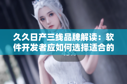 久久日产三线品牌解读：软件开发者应如何选择适合的工具？