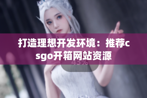 打造理想开发环境：推荐csgo开箱网站资源