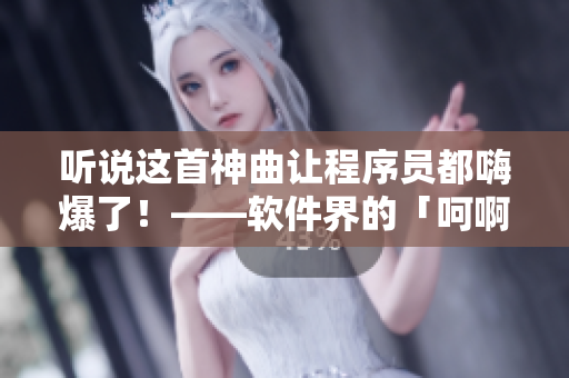 听说这首神曲让程序员都嗨爆了！——软件界的「呵啊呵啊呵啊」新歌名