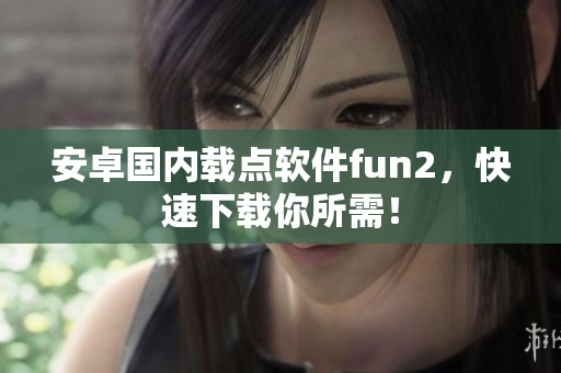 安卓国内载点软件fun2，快速下载你所需！
