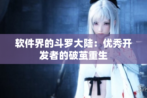 软件界的斗罗大陆：优秀开发者的破茧重生