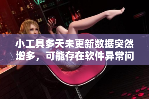 小工具多天未更新数据突然增多，可能存在软件异常问题？