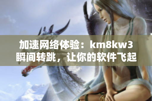 加速网络体验：km8kw3瞬间转跳，让你的软件飞起来