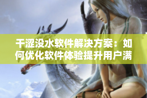 干涩没水软件解决方案：如何优化软件体验提升用户满意度？