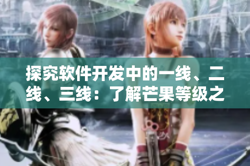 探究软件开发中的一线、二线、三线：了解芒果等级之用途与区别