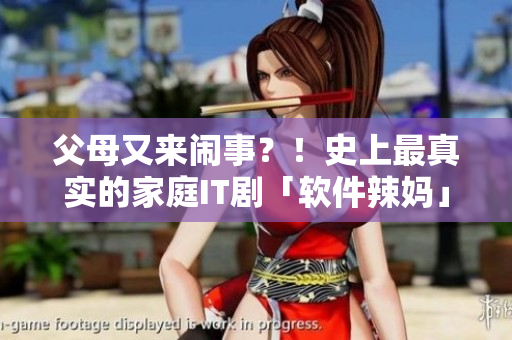 父母又来闹事？！史上最真实的家庭IT剧「软件辣妈」第一季