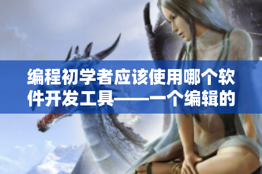 编程初学者应该使用哪个软件开发工具——一个编辑的建议