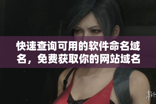 快速查询可用的软件命名域名，免费获取你的网站域名